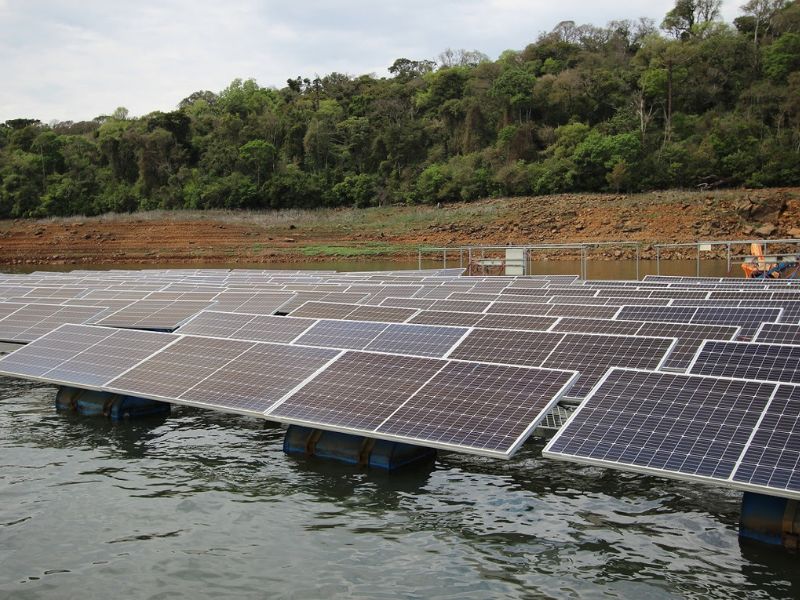 Paraná recebe 1ª usina solar flutuante do Sul