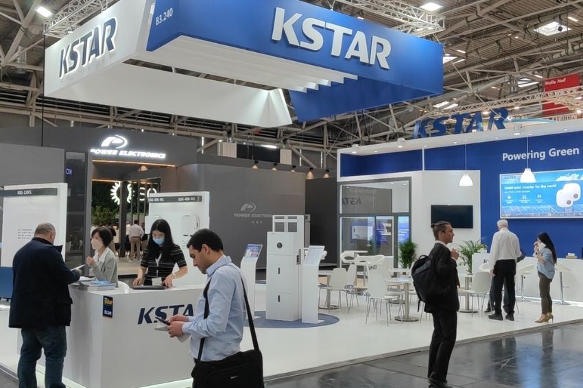 Kstar apresenta soluções para o mercado FV na Intersolar Europa 2022