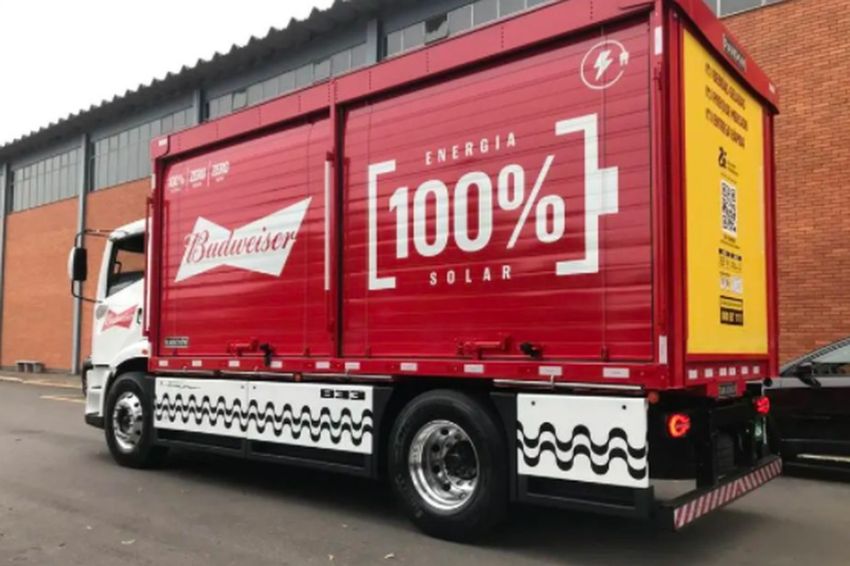 Budweiser energia solar