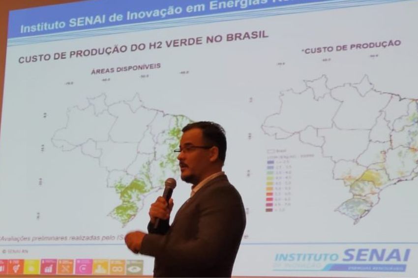 o custo de produção no país é estimado entre 2 e 7 dólares por quilo de hidrogênio