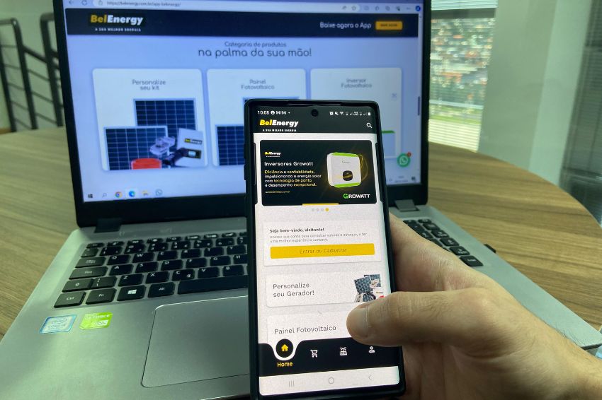 Energia solar Canal Solar BelEnergy lança aplicativo para simplificar processo de orçamento