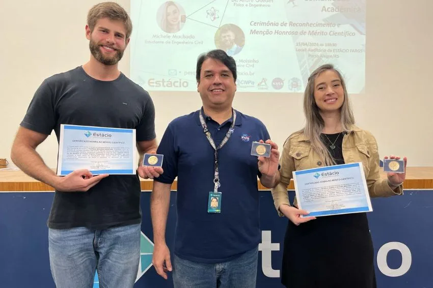 Canal Solar Energia Solar Estudantes brasileiros recebem medalhas de programa da Nasa