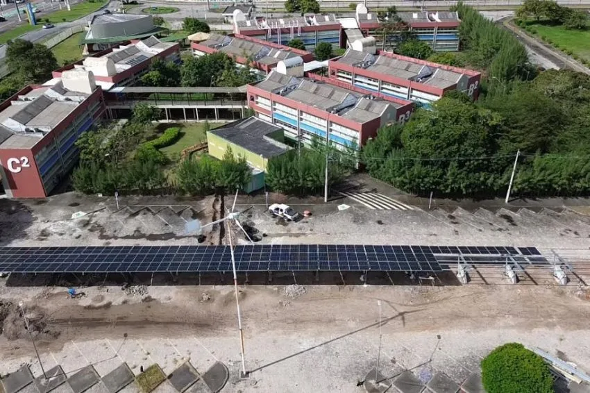 SergipeTec conclui a primeira etapa de seu carport