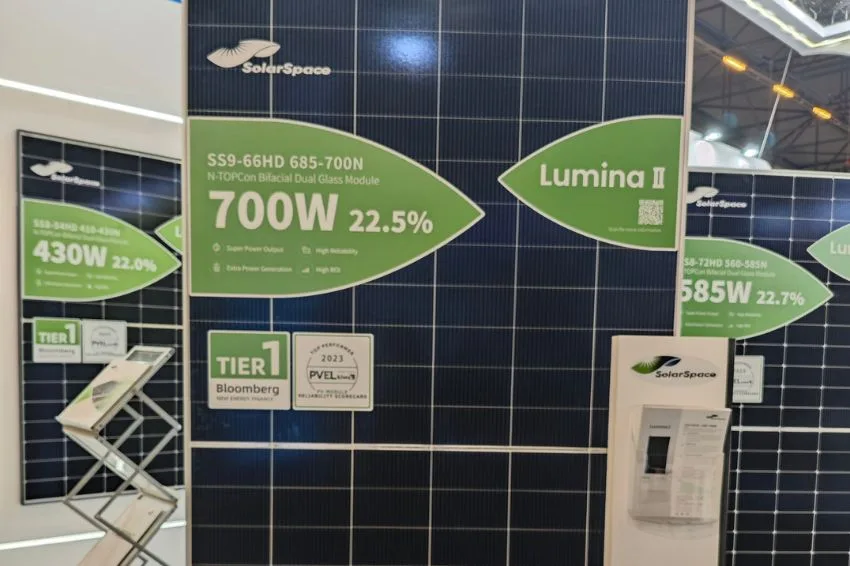 SolarSpace apresentará nova linha de módulos N-Type na Intersolar